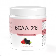 ВСАА 2:1:1 со вкусом лесные ягоды 180 гр. ВСАА 2:1:1 со вкусом лесные ягоды 180 гр.