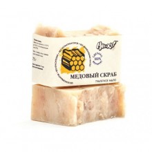 Мыло туалетное Медовый скраб, 80г Мыло туалетное Медовый скраб, 80г