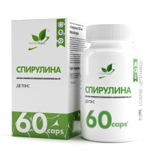 Спирулина / Spirulina / 500 мг,  60 капс. Naturalsupp
