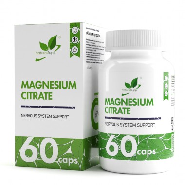 Магний цитрат / Magnesium Citrate / 60 капс.
