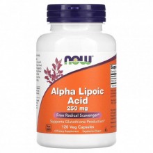Липоевая кислота NOW Foods Alpha Lipoic Acid 250mg (120 капс.) Липоевая кислота NOW Foods Alpha Lipoic Acid 250mg (120 капс.)