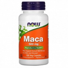 NOW Foods Мака перуанская 500 мг, 100 капсул