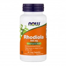 Rhodiola 500 мг/60 капс., NOW Foods