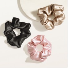 Шелковые резинки широкие 3 шт. микс