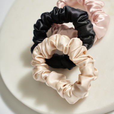 Шелковые резинки средние 3 шт. микс