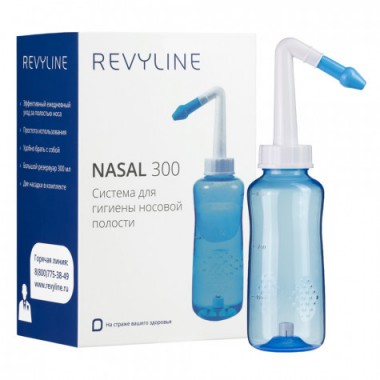 Система для промывания носа Revyline Nasal 300 ирригатор назальный 