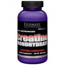 Креатин моногидрат микронизированный Ultimate Nutrition, 300 г Креатин моногидрат микронизированный Ultimate Nutrition, 300 г